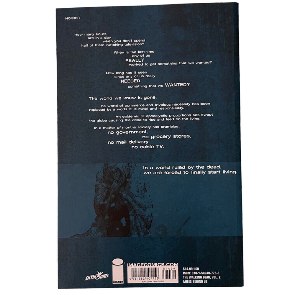 New TWD Miles Behind‎ Us Paperback by Robert Kirkman Volume 2 - Picture 2 of 2